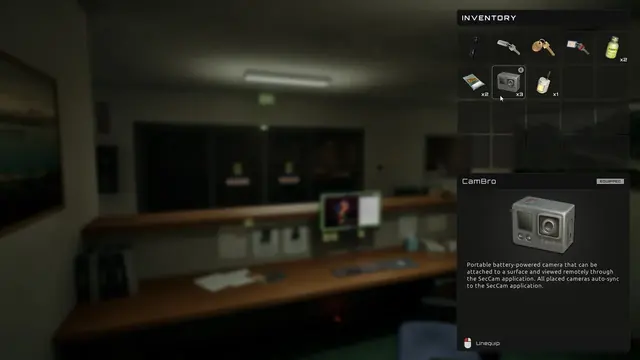 Welcome to the Game III Cletus and Tucker card — motel environment thumbnail